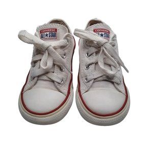 Chuck Taylor All Star White Sneaker Toddler Size 8